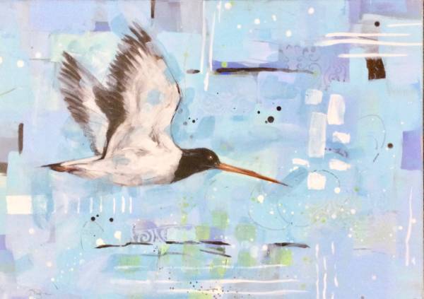 - a , Canvas, Acrylic Mixed Media by Suzy Sharpe, measuring 50 x 70 cm (H x W) £550